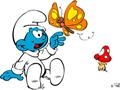 Smurfs के साथ रंग ऑनलाइन खेलने के लिए